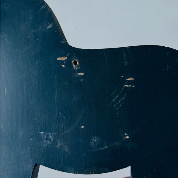 Hand painted vintage Swedish dala horse Valkomen welcome sign - Picture 5 of 10